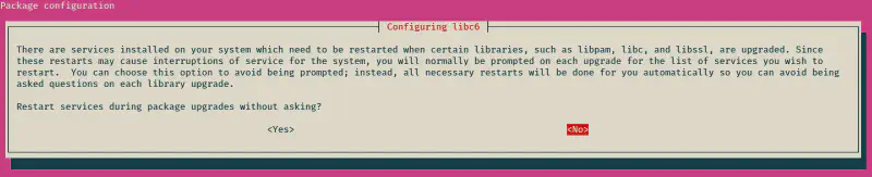 Configuration de paquet