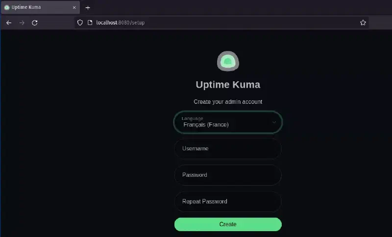 Interface Web via tunnel SSH