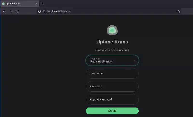 Interface Web via tunnel SSH