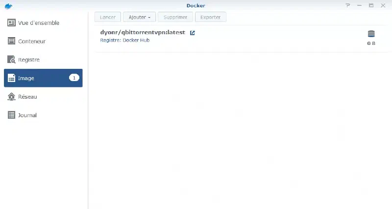 Téléchargement de l’image