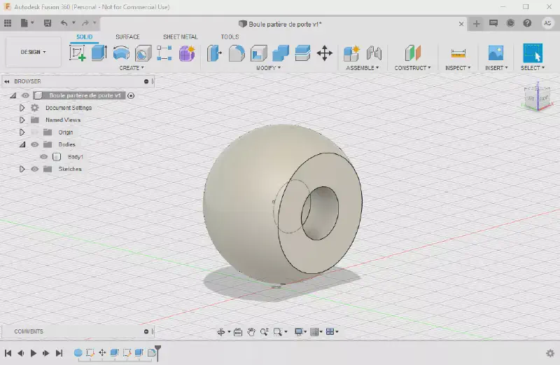 Modélisation 3D sous Fusion 360
