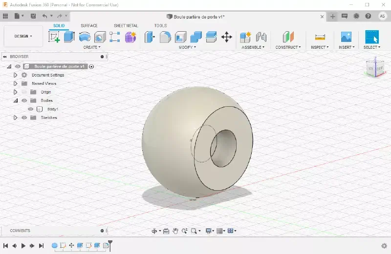 Modélisation 3D sous Fusion 360