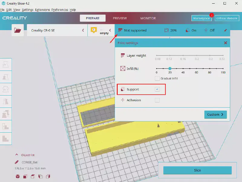 Options d’impression